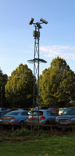 Fixed Camera Tower - ST Range - © WEC Group