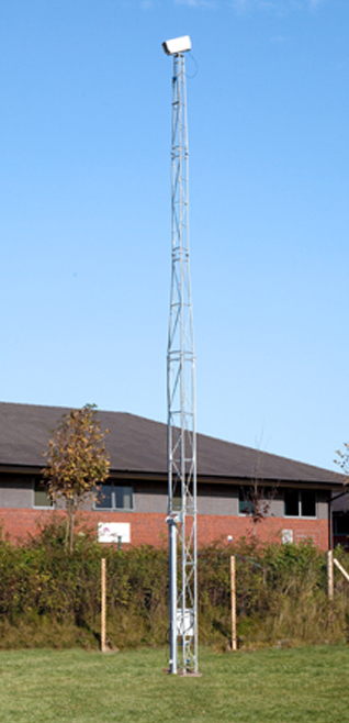 Fixed CCTV Lattice TowerFixed Camera Tower